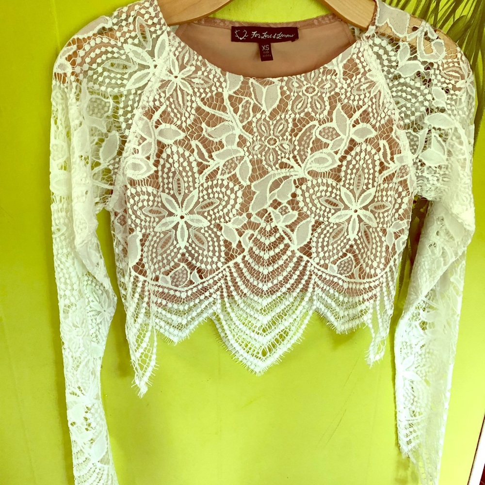 Xs for love and lemons new without tags